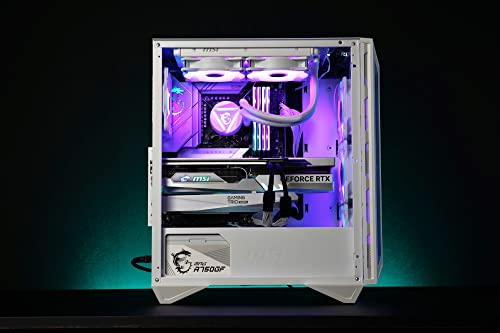 MSI Gaming GeForce RTX 4070 Ti 12GB GDRR6X 192-Bit HDMI/DP Nvlink Tri-Frozr 3 Ada Lovelace Architecture Graphics Card (RTX 4070 Ti Gaming X Trio White 12G)