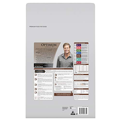 Optimum Adult Large Breed Chicken Rice Dry Dog Food 15kg Bag