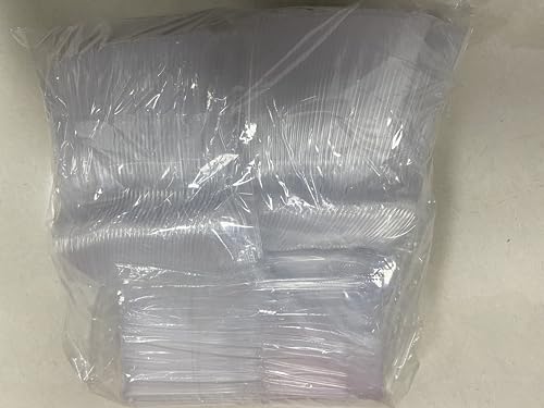 300 Pieces Plastic Cutlery, Plastic Spoons, Plastic Forks, Party Cutlery, Reusable, 100 Knives, Forks and Spoons, Party Tableware Reusable & Robust Party Cutlery