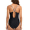 YNIQUE Women's One Piece Swimsuits Color Block Bathing Suits Tummy Control Criss Cross Front Swimwear