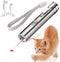 CleverWay 3-in-1 Cat Laser Pointer - Interactive Chaser Toy for Kitten/Dogs, Playing - Chasing and Training Exercise Tool,USB Rechargeable Led Light Pointer and LED (3-in-1 / Laser)