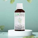 PURÓLEO Eucalyptus Essential Oil, 100% Pure Natural Undiluted, for Aromatherapy 2 FL OZ/60 ML (Large Bottle)