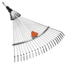 GARDENA combisystem Adjustable Rake - Working Width of 30-50 cm