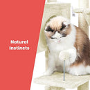 Floofi 97cm Cat Tree, Cat Tower, Cat Scratching Post, Cat Tree for Indoor Cats, Cat Condo, Cat Furniture, Cat Trees, Cat Post, Large Cat Tree, Cat Tree Tower, Cat Tower Large Cats