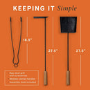 Hickory Summit argentine grill - argentinian gaucho grill - santa maria grill - argentinian parrilla set with all tools included - BBQ Parrilla Asado
