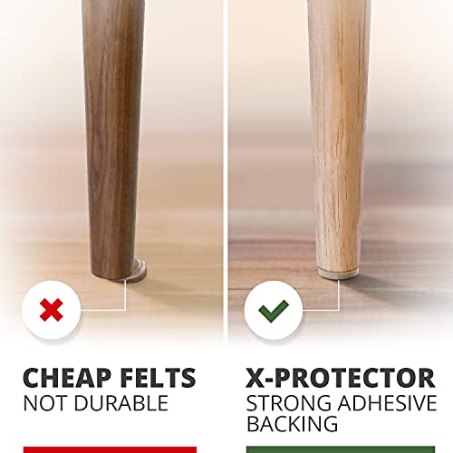 Felt Furniture Pads X-PROTECTOR 8 Pack Premium 8" x 6" - Heavy Duty Felt Sheets 1/5" Thickness! Cut Furniture Felt Pads for Furniture Feet You Need - Perfect Furniture Pads for Hardwood Floors!
