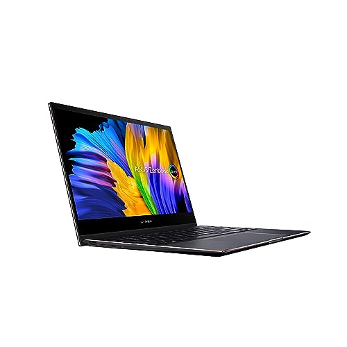 ASUS Zenbook Flip Laptop + Touch screen, 13.3-inch, Windows 11 Home, Intel Core i7-1165G7 Processor 2.8 GHz Processor, 1TB SSD, 16GB RAM, Intel Iris Xe Graphics, Jade Black, UX371EA-HL709W