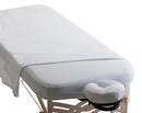 STRONGLITE Portable Massage Table Olympia - Package w/ Adjustable Face Cradle, Face Pillow, Full Round Bolster, Microfiber Sheet Set & Carry Case