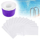 10/30/50/100 Pack Pool Skimmer Socks, Pool Saver Socks Net for Skimmer Basket, Ultra fine Mesh Screen Liner Skimmers Cleans Debris and Leaves for Swimming Pool Basket(10 Pack)