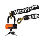 Kryptonite 999515 Black 12mm x 39" (1210) New York Chain and Evolution Series-4 Orange 14mm Disc Lock