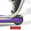 Radio Flyer Lean 'N Glide Scooter with Light Up Wheels Kids Scooter Purple