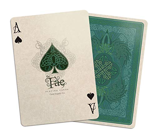 Gent Supply Bicycle Creatures of The FAE Playing Cards