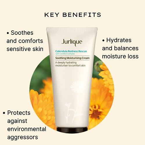 Jurlique Calendula Redness Rescue Soothing Moisturizing Cream, 3.3 Ounce(Pack of 1)