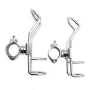 Set of 2 Stainless Steel 316 Fishing Rod Holders Pole Bracket Support Clamp on Rail Mount 32mm Boat Accessories