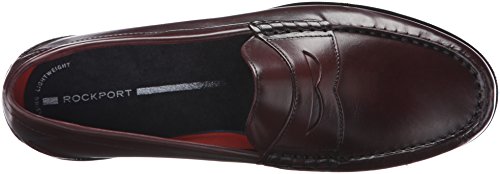 ROCKPORT Men's Modern Prep Penny Loafer, Burgundy, 8 US