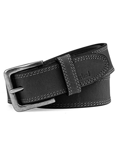 Timberland Men's 35Mm Classic Leather Jean Belt, Black, 38