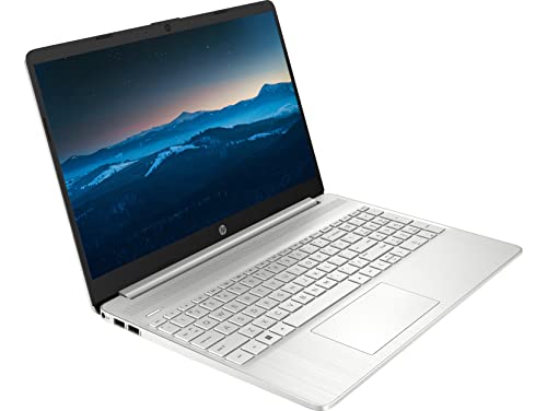 HP 15 Notebook, 15.6" HD Screen Laptop, Intel Core i3-1115G4, 32GB DDR4 RAM, 1TB SSD, Webcam, HDMI, Wi-Fi, Windows 11 Home, Natural Silver