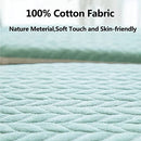 Kitchen Chair Pads Non Slip Set of 4, Chair Cushions for Dining Chairs 4 Pack with Ties, Washable Seat Cushion with Hidden Zipper, 100% Cotton Fabric, Suitable for All Seasons Grey