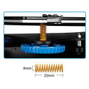 Sovol Creality All Metal Dual Gear Extruder Feeder, Capricorn Premium XS Bowden Tubing, Pneumatic Couplers & Bed-Level Springs for Ender 3 V2/3/3 Pro/5 CR-10 Series/10S/20/20 Pro