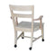 International Concepts Dining Chair with Casters, Unfinished