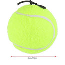 Pressureless Tennis Ball, Tennis Ball Tennis Beginner Training Ball with 4M Elastic Rubber String Highly Elasticity, More Durable for Single Practice