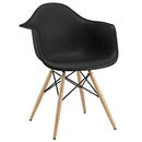 Modway, Wood, Black, One Dining Armchair