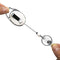 6 Pcs Retractable Badge Holders with 10 Pcs Waterproof Transparent Card Holder, SENHAI Carabiner Belt Clip Split Ring and Vertical Style Clear ID Card Holders