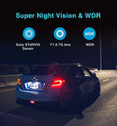 VIOFO A129 Duo Dual Lens Dash Cam Full HD 1080P 140° Wide Angle Front and Rear Dashboard Camera w/GPS WiFi, Parking Mode, Supercapacitor, Low Light Vision G-Sensor (A129Duo)