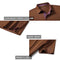 Mens Polo Shirts Short Sleeve Casual Solid Stylish Dry Fit Performance Designed Collared Golf Polo Shirts for Men, Brown, X-Large