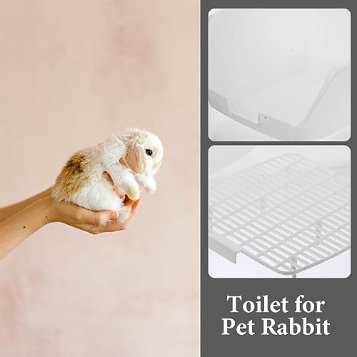 POPETPOP 1pc Rabbit Drawer Rabbit Hutch Indoor Rabbit Potty Training Litter Indoor Rabbit Hutch Bunny Train Potty Queen Bedding Rabbit Toilet Mini Drawers Sand Basin Plastic Multifunction