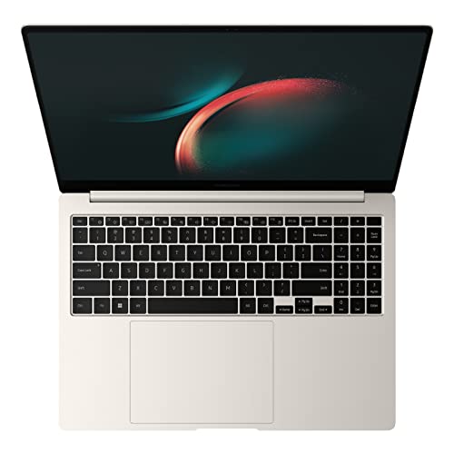 SAMSUNG 16” Galaxy Book3 Pro Laptop PC Computer, 13th Gen Intel Core i7-1360P Processor / 16GB / 1TB, 3K AMOLED Screen, 120hz, Fingerprint Reader, FHD Webcam, 2023 Model, NP960XFG-KA1US, Beige