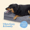 Orthopedic Sofa Dog Bed - Ultra Comfortable Dog Bed for Medium Dogs - Breathable & Waterproof Pet Bed- Egg Foam Sofa Bed with Extra Head and Neck Support - Removable Washable Cover with Nonslip Bottom