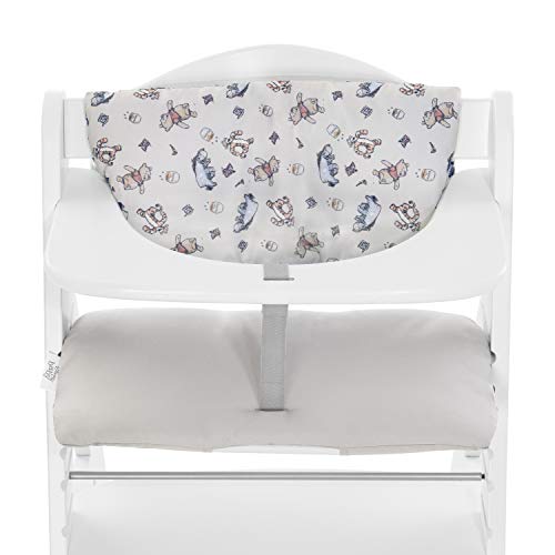 Hauck Alpha+ Highchair Pad Deluxe, Winnie The Pooh Exploring - Highchair Cushion, Soft Fabric, Machine Washable