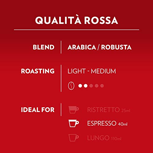 Lavazza A Modo Mio Qualità Rossa Coffee Capsules - 54 Pods