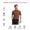 Mens Polo Shirts Short Sleeve Casual Solid Stylish Dry Fit Performance Designed Collared Golf Polo Shirts for Men, Brown, X-Large