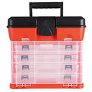 Stalwart 75-3182A 11" Rack System Tool Box with 4 Organizers