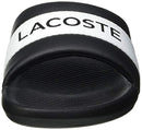 Lacoste Women's Croco 0721 1 CFA Slide, Black, US 8