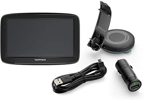 TomTom Car Sat Nav Start 52 Lite, 5 Inch with EU Maps, Integrated Reversible Mount [Amazon Exclusive] Black