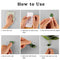 Mornajina 120PCS Plant Climbing Wall Fixture Clips Set, Including 60PCS Self-Adhesive Leaves Plant Clips for Climbing Plants, 60PCS Invisible Plant Vine Wall Clips for Indoor Outdoor Decoration