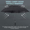 ZOMAKE Golf Umbrella 51/54/62/68 Inch, Large Windproof Umbrellas Automatic Open Oversize Rain Umbrella with Double Canopy for Men - Vented Stick Umbrellas (Black, 62 Inch)