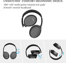 Srhythm NC35 Noise Cancelling Headphones, Bluetooth 5.3 Wireless Headphones, Fast Charge Over-Ear Lightweight Headset with Microphones,Mega Bass 50+ Hours’ Playtime