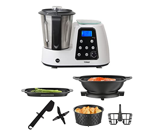 TODO Multifunction Food Processor Thermo Cooker Machine Mixer Blender Stainless Steel Scale Steamer