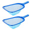 2 Pack Pool Skimmer Net, Pool Nets for Cleaning, Swimming Pool Leaf Skimmer Net with Reinforced Frame, Ultra Fine Mesh Netting, Clean Remove The Finest Debris Fast