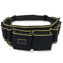 Tool Belt, Heavy Duty Construction Tool Belt, Carpenter Tool Belt with Quick Release Buckle, Waist Tool Belts for Construction Electricians