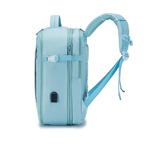 SPAHER Travel Backpack Ryanair Cabin Bag 40x20x25 Hand Luggage Backpack 15.6 Inch Laptop Backpack Hand Cabin Luggage Approved Carry On Bag Rucksack Flight Bag with USB 20L for Man Women