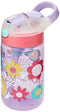 Contigo Gizmo Flip 'Autospout' Kids Water Bottle - Flowers 414ml