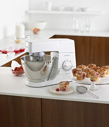 Kenwood Classic Chef Stand Mixer Food Processor, 4.6L, White, KM336