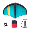 ａ aternee Inflatable Surfing Wing, Inflatable Kite Hydrofoil with Air Pump Storage Bag, Windsurfing Wing, Portable Surfing Foil Wing for Water Surfing