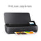 HP OfficeJet 250 Mobile, Bluetooth, Wireless, up to 20PPM, A4 Printer, Portable Small Office/Home Office Color Printer, Black (CZ992A)