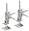 2PCS Labor Saving Arm - Hand Lifting Jack Tool, Height Adjustable Furniture Jack Lifter, Heavy Duty Viking Arm Jack, Cabinet Jack Clamp for Installing Cabinets, 2 Descent Modes, 260LBS Capacity